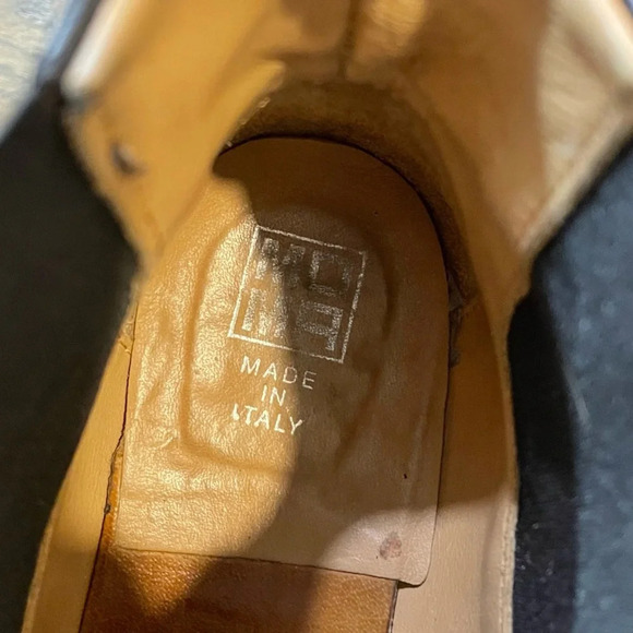 MOMA Black Leather Chelsea Boots Size 39 Made in Italy - Picture 6 of 15